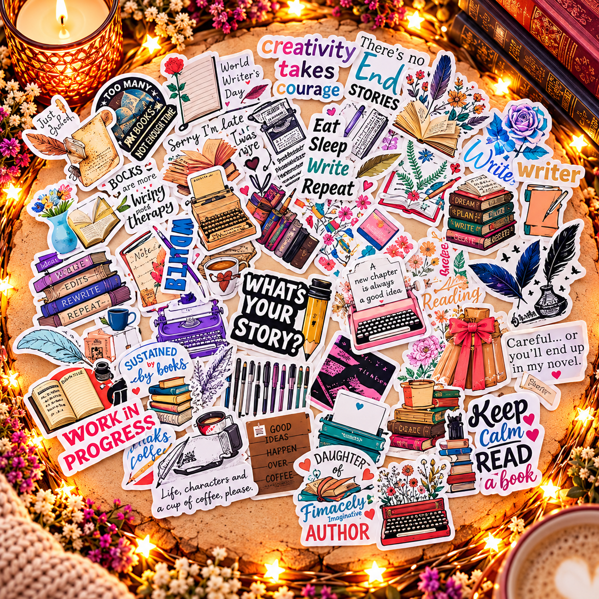 ¡Stickers para todos tus moods! 💖✨ | 3 Packs por Q100