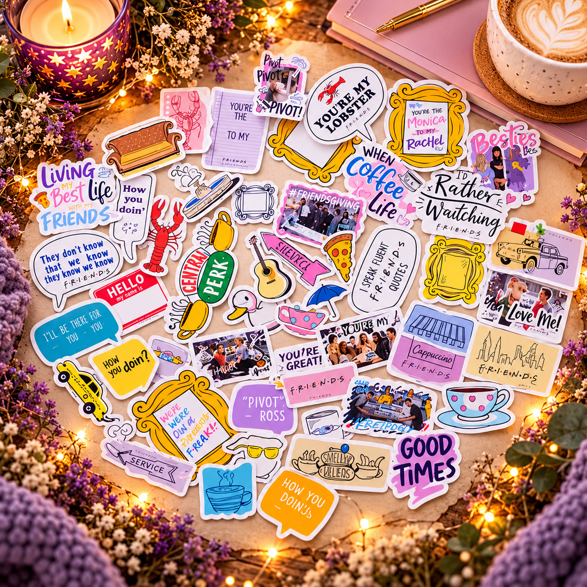 ¡Stickers para todos tus moods! 💖✨ | 3 Packs por Q100